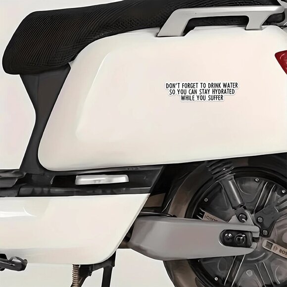 1PC Don't Forget To Drink Water Sticker Funny Sarcastic Sticker Water Bottles - Picture 2 of 5